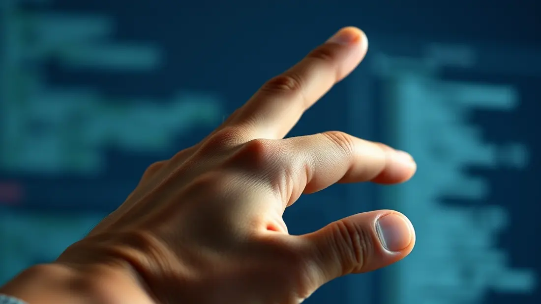 Une main humaine refuse l'intelligence artificielle